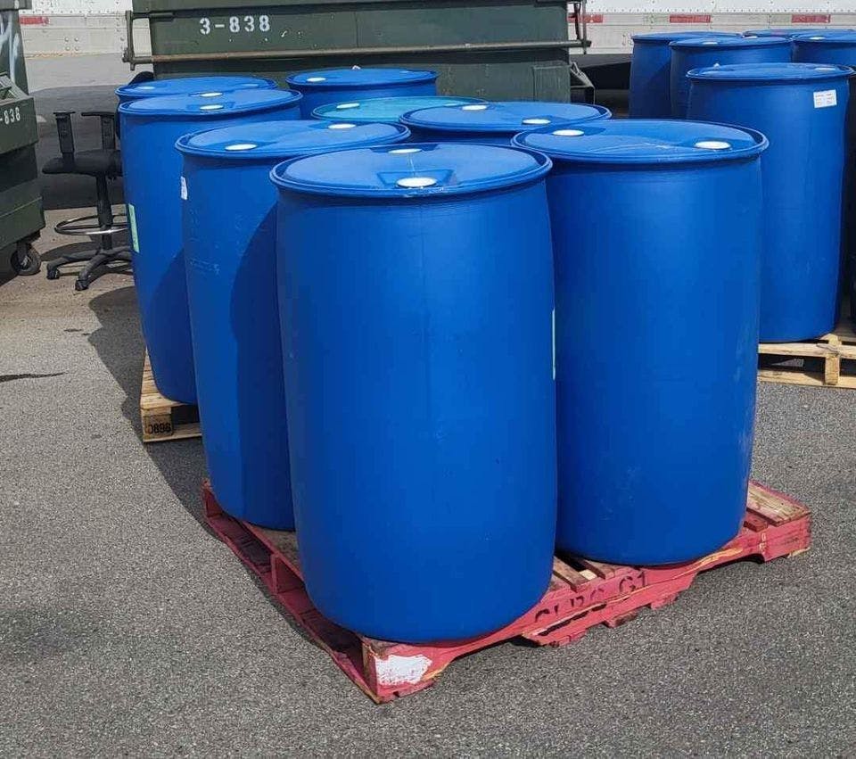 New 55 Gallon Closed Head Plastic Drums - Seattle WA 98103