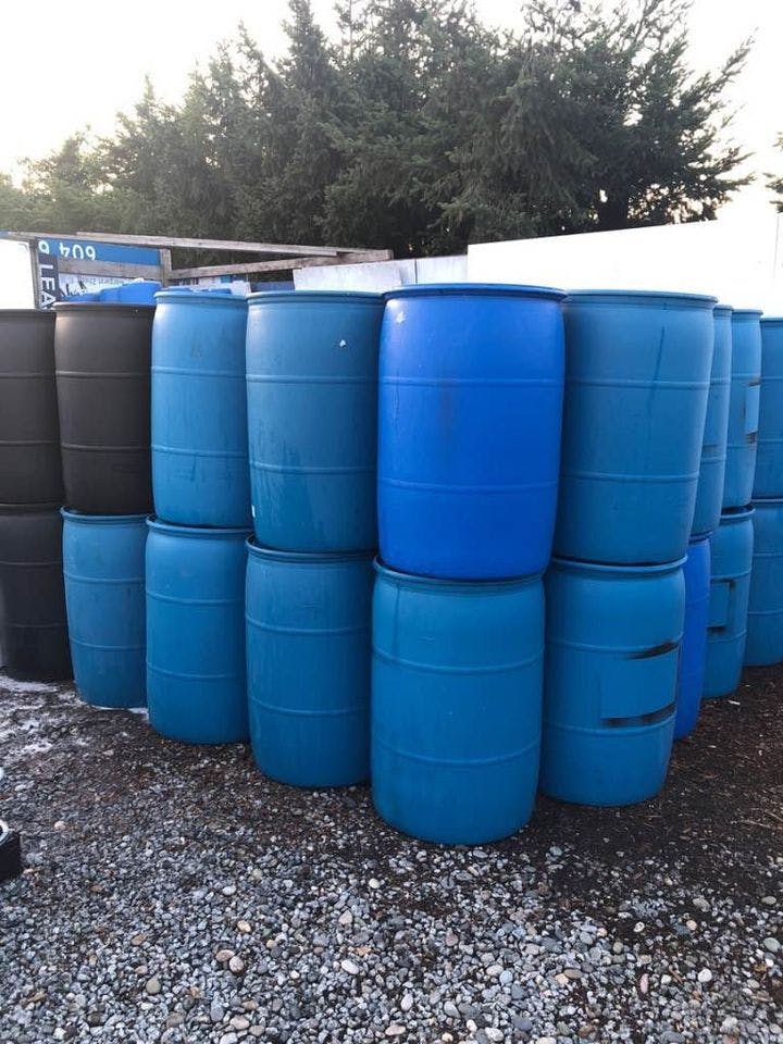 Used 60 Gallon (227L) Plastic Drums - Detroit MI 48201