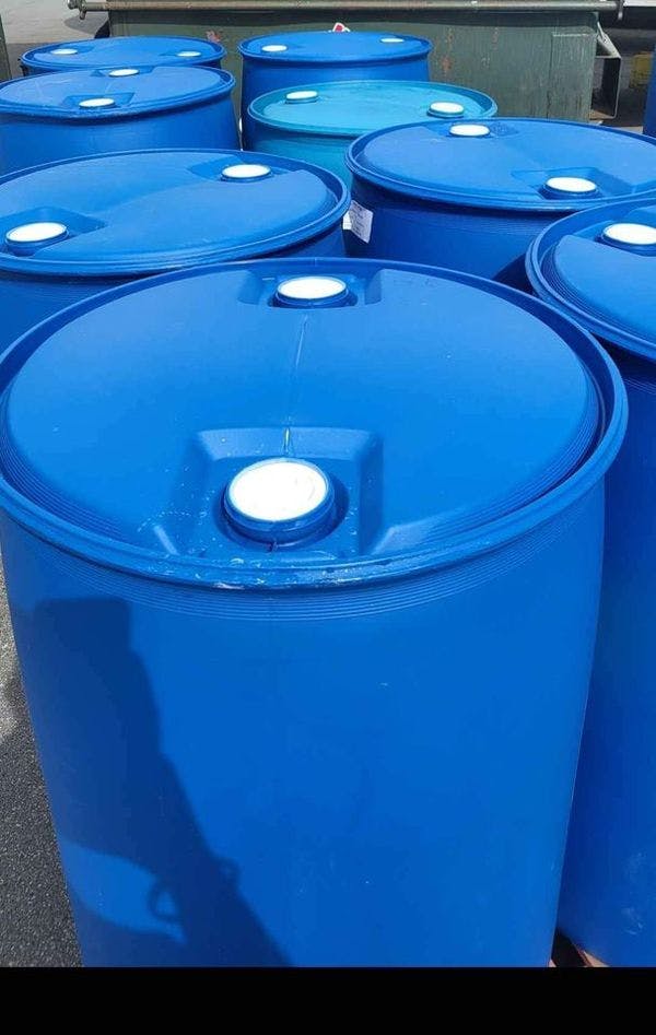 Rinsed 55 Gallon Rain Water Plastic Drums - Spokane WA 99201