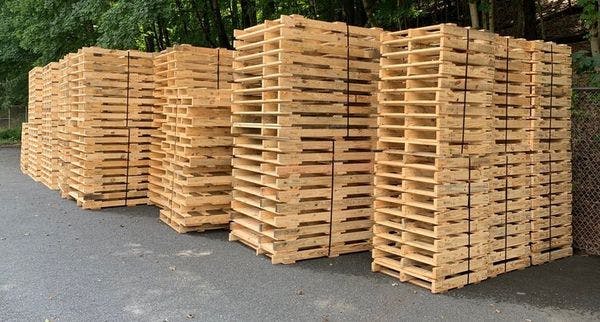 48 x 40 Repaired Grade A 2-Way Stringer Pallets - Columbia SC 29203