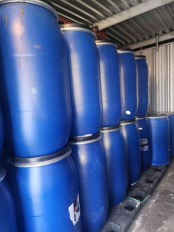 Used 60 Gallon Open Head Plastic Drums - Norman OK 73019