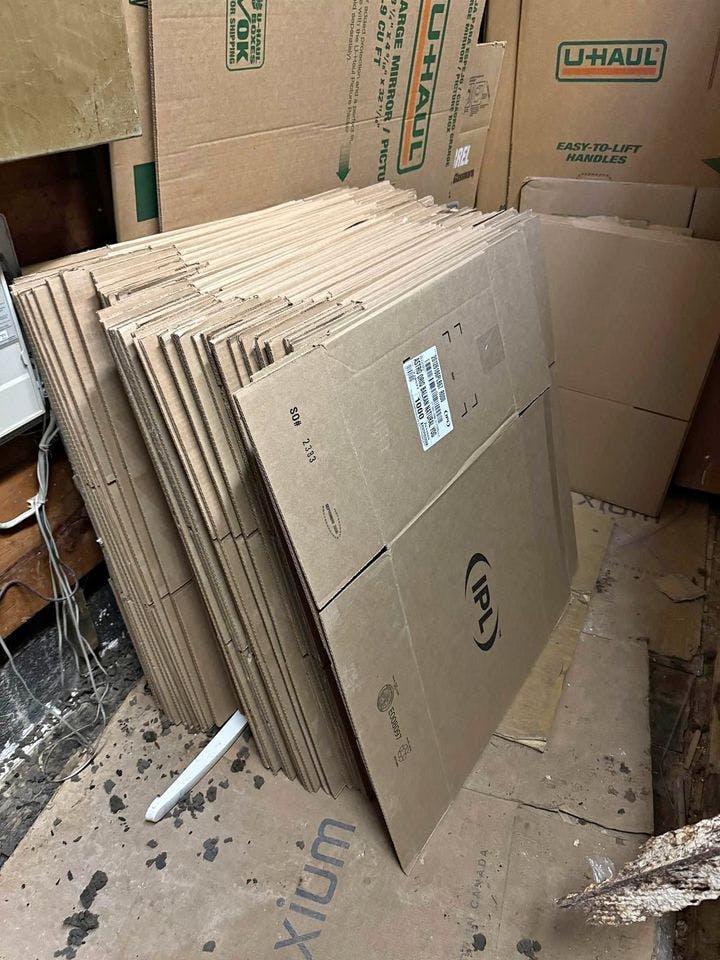 Used U-Haul Shipping Boxes - Daytona Beach FL 32117