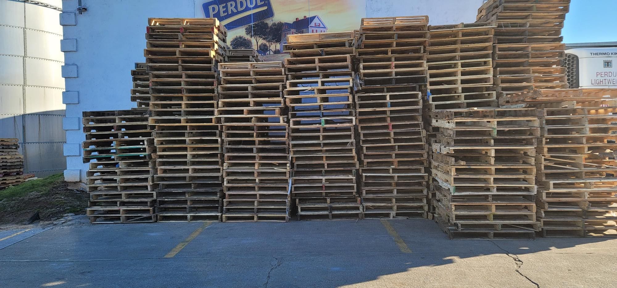 48 x 40 Used Shipping Pallet Cores - Newark NJ 07104