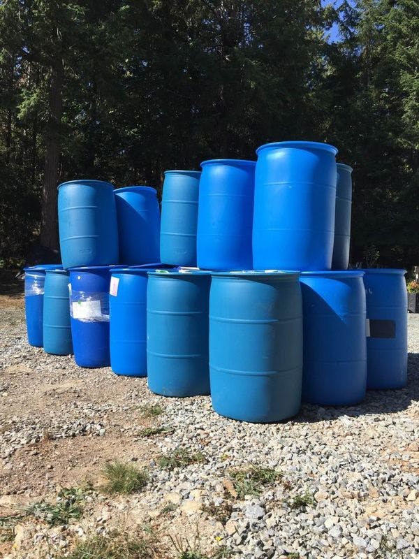 Used 55 Gallon Plastic Drums - Kansas City MO 64114