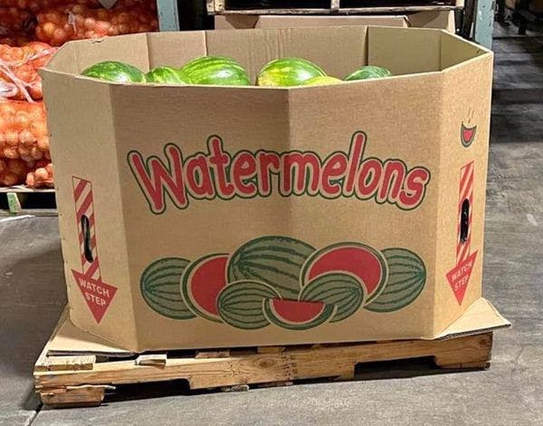 Truckload of 48 x 40 x 29 Used Watermelon Boxes -  Portland OR 97224