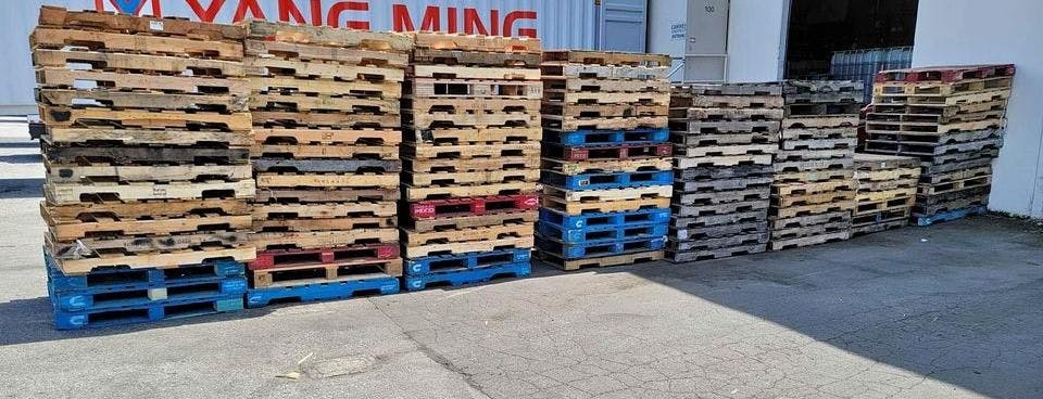 800 x 1200 Used Euro Block Pallets - Dover DE 19901