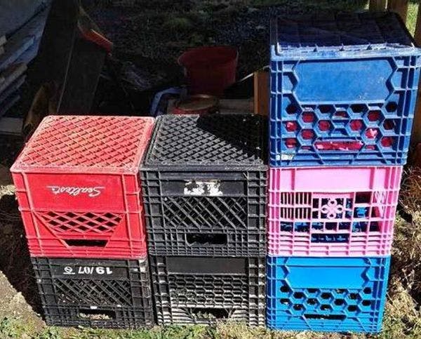 Used Plastic Milk Crates - Leesburg VA 20177