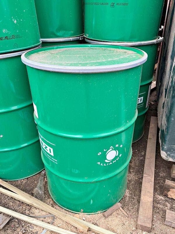 Used 55 Gallon Metal Drums - Green Cove Springs FL 32043