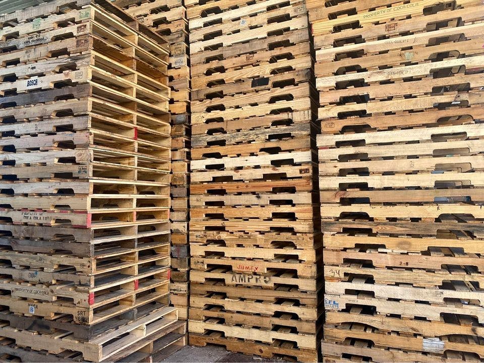 40 x 48 Repaired Grade A 4-way Stringer Pallets - San Pablo, CA 94806