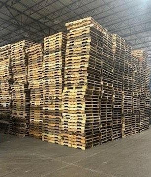 48 x 40 Wooden Mixed Load of Pallet Cores - Dallas TX 75217