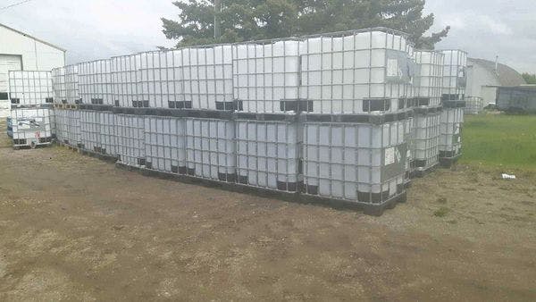 Rinsed 275 Gallon Used IBC Totes - Moultrie GA 31768