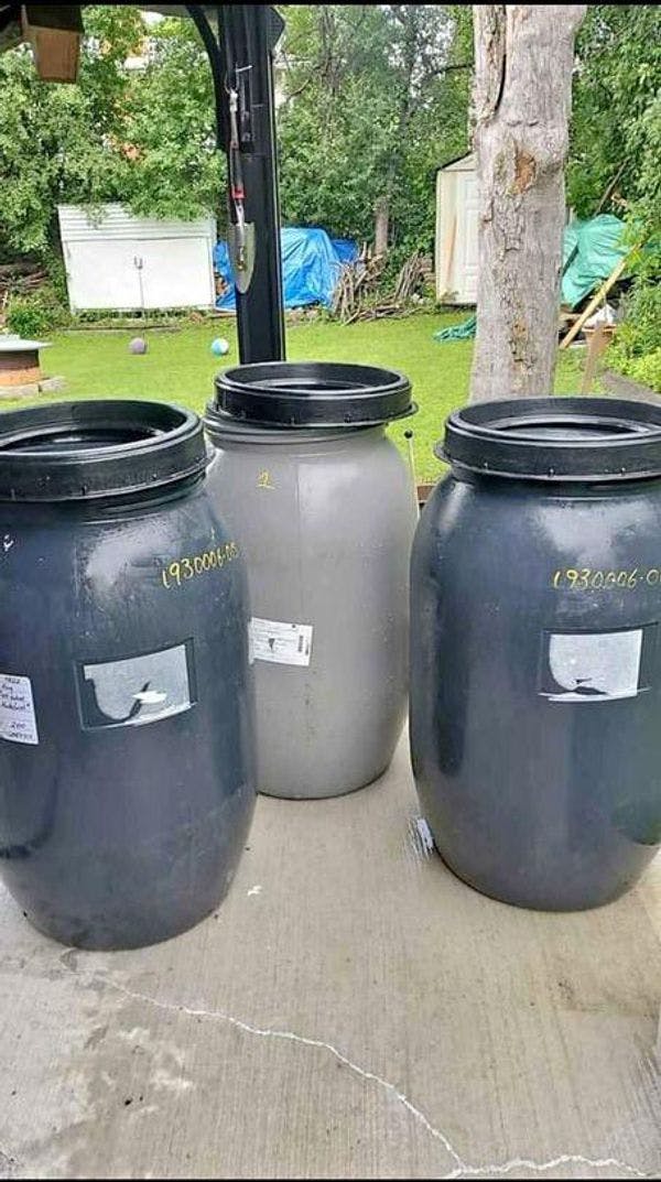 Rinsed 55 Gallon Plastic Drums - Waterbury CT 06705