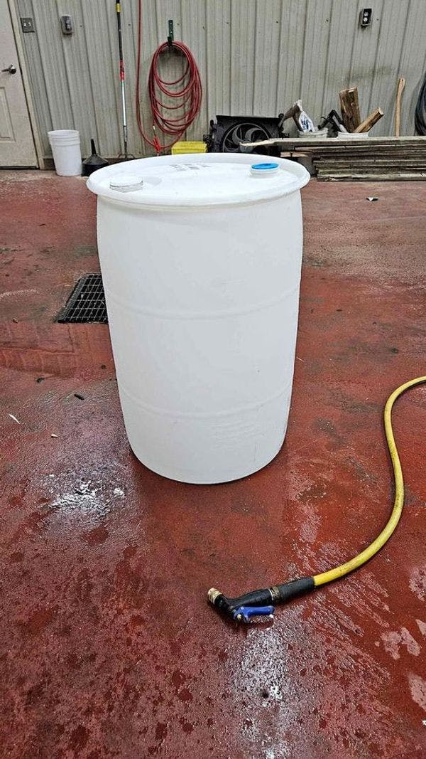 Rinsed 55 Gallon 208L Plastic Drums - Grand Island NE 68801