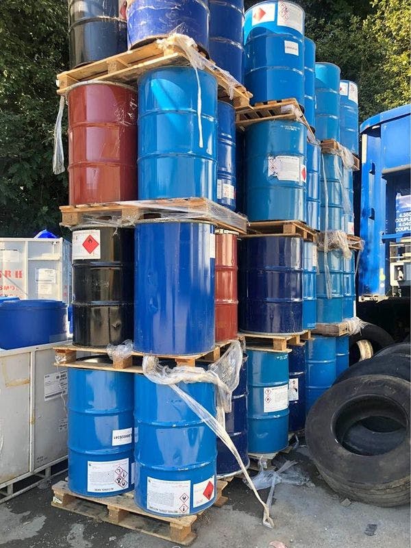 55 Gallon Used Steel Drums - Plano TX 75023
