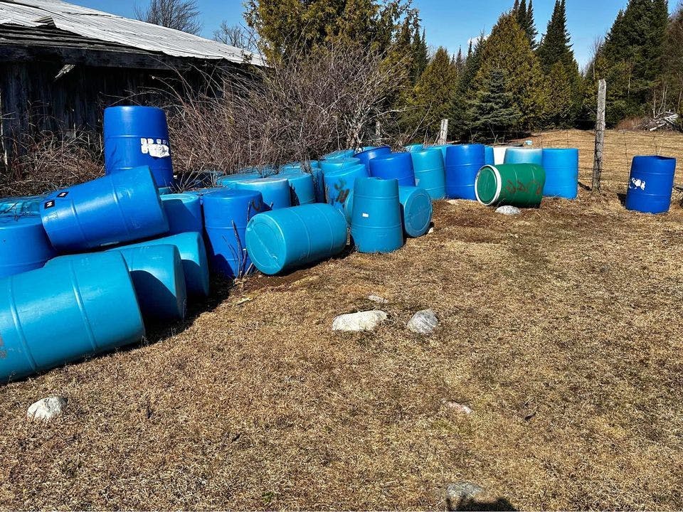 Rinsed 55 Gallon Plastic Drums - Oklahoma City OK 73110