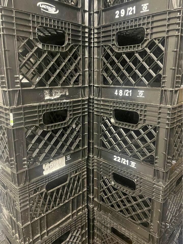12x12x10 Plastic Crates - Decatur GA 30032