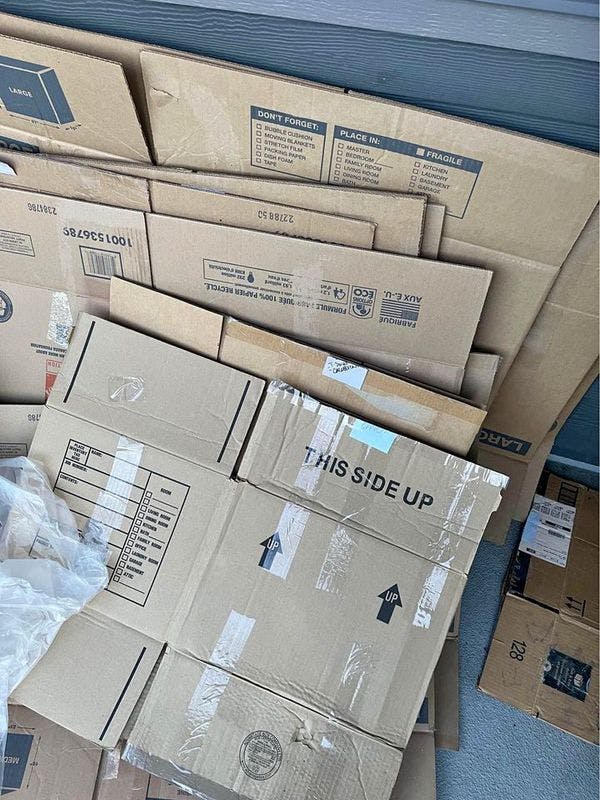 98004 Used Cardboard Shipping Boxes - Bellevue WA 98004