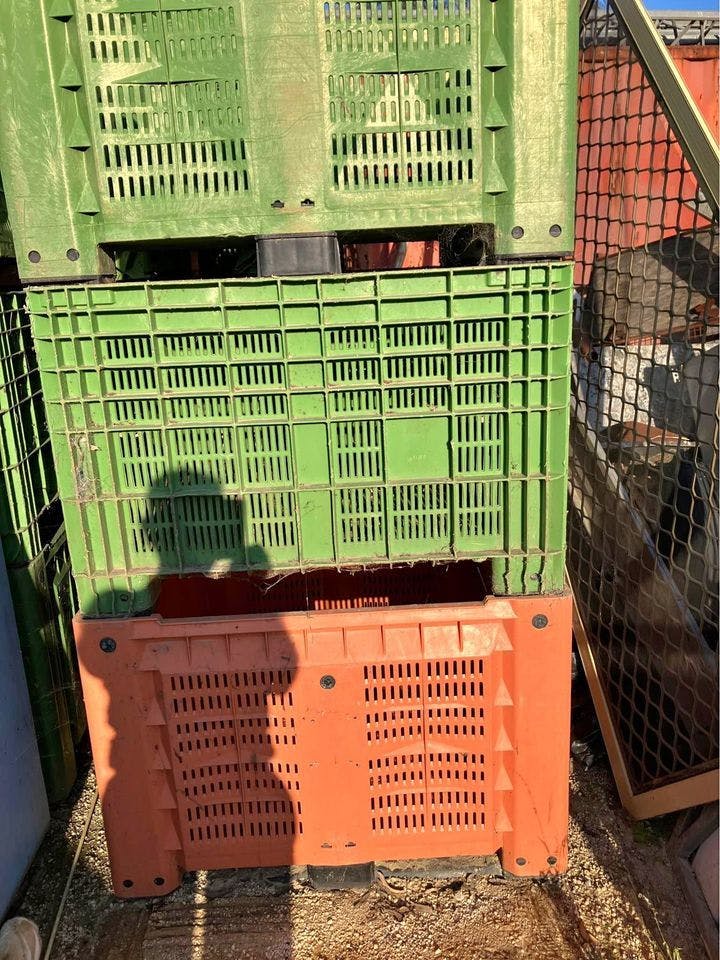 1162 x 1162 x 780 mm Plastic Crates - Bridgeport CT 06606