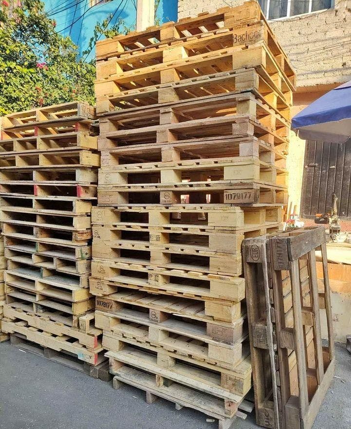 1000 x 1200 Used 4-Way Euro 2 Block Pallets - Daytona Beach FL 32114