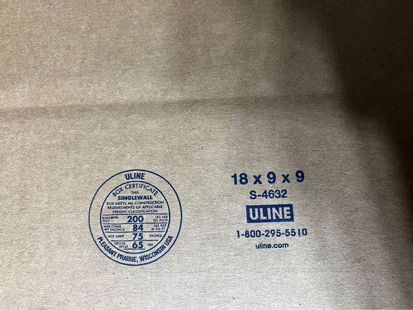 18x9x9 New Uline Shipping Boxes - Manchester NH 03103