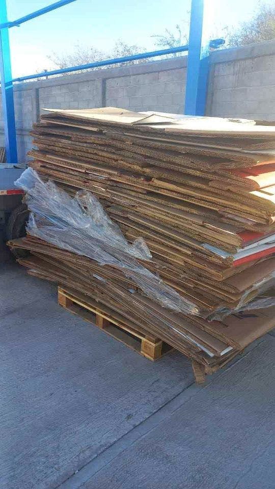 Pallet of Used Gaylord Boxes in OR