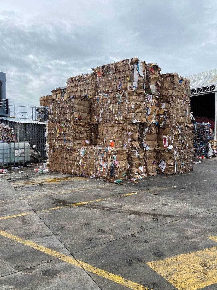 Semi-Truckload of Used Cardboard Bales - Atlanta GA 30331