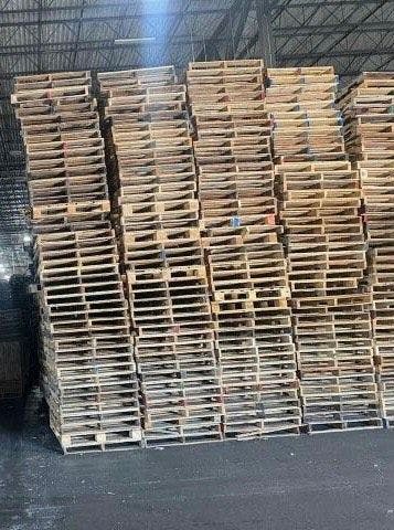 48 x 40 Wooden Mixed Load of Pallet Cores - Dallas TX 75217