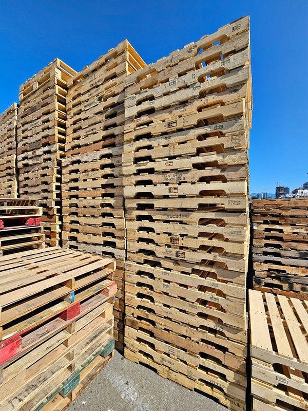 Stack of Grade A Pallets 