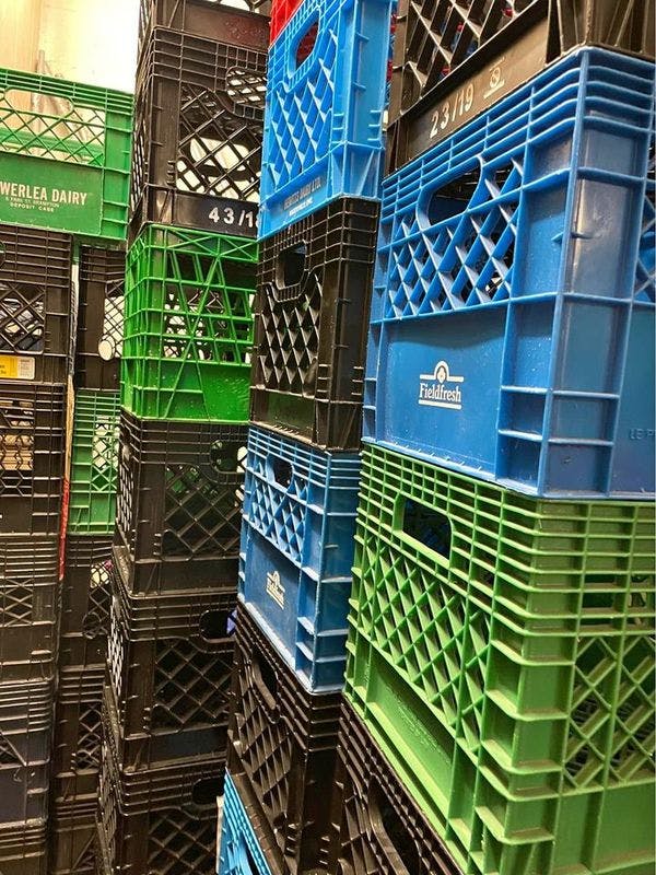Stackable Plastic Milk Crates - Clarksville TN 37040