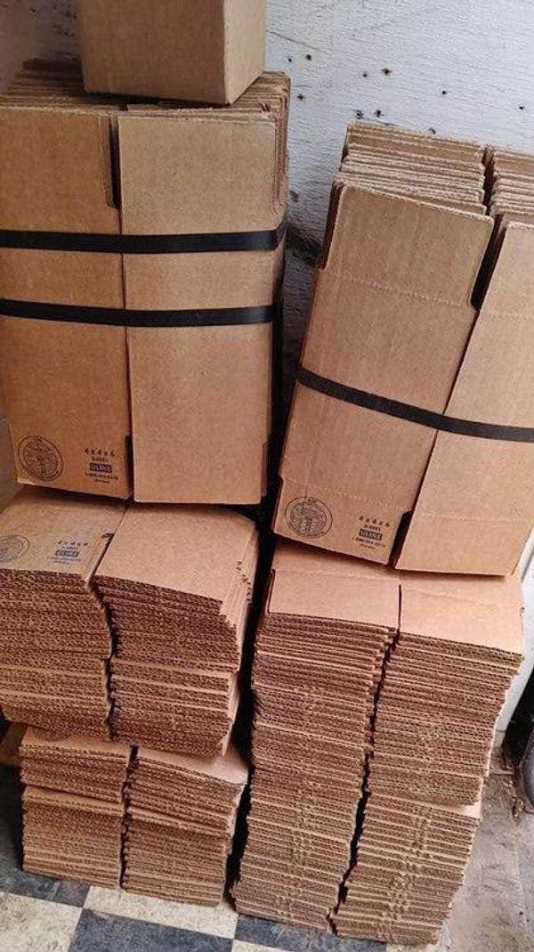 4x4x6 Used Uline Shipping Boxes - Carrollton GA 30117