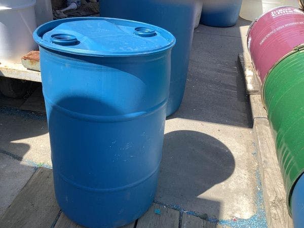 55 Used HDPE Plastic Drums - Dover DE 19904