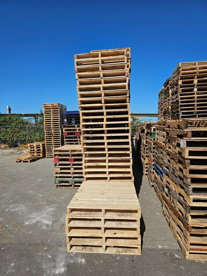 Stack of Grade A Pallets 