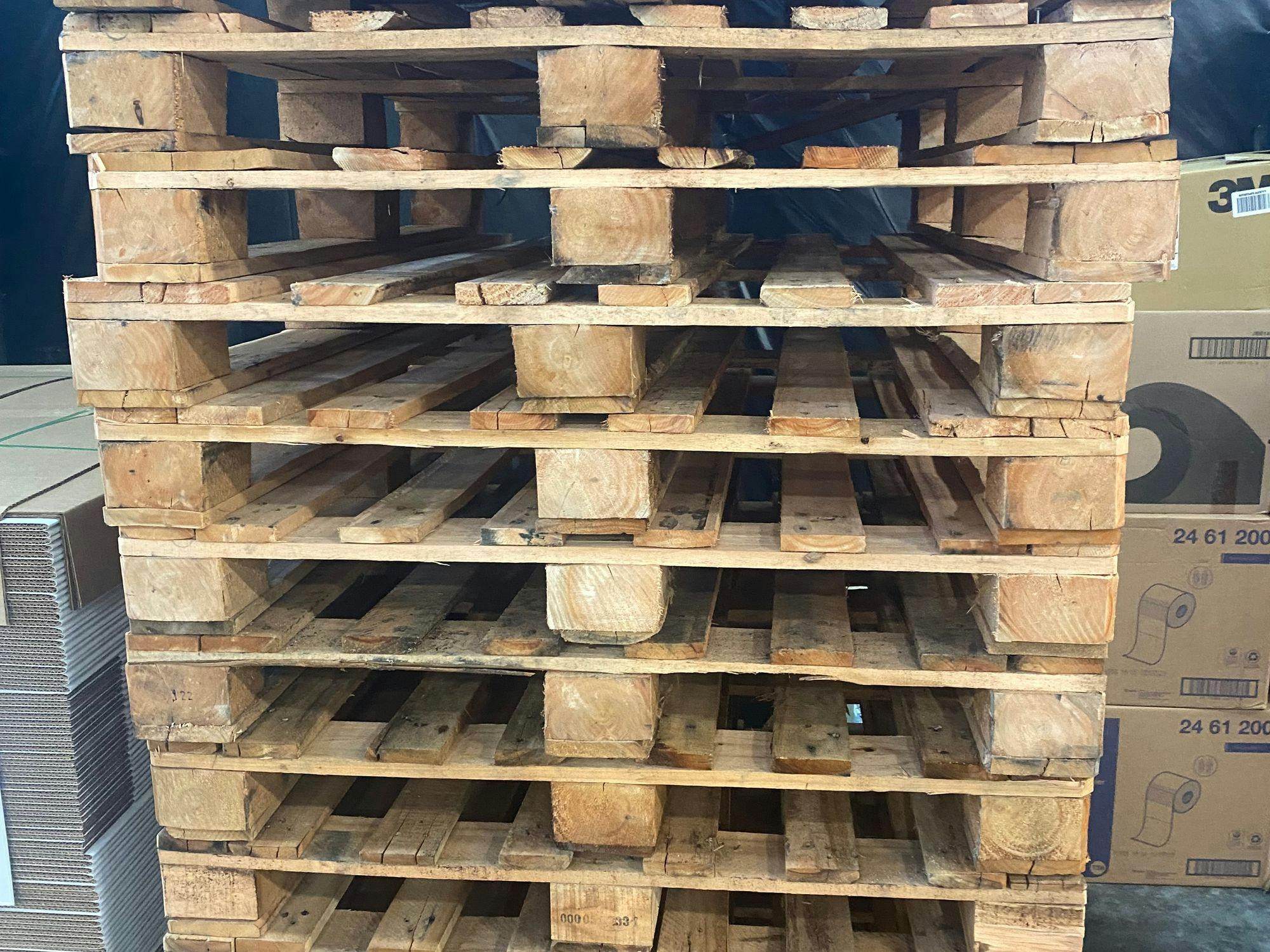 48 x 40 HT Used Block Pallets - Ridgefield, WA 98642