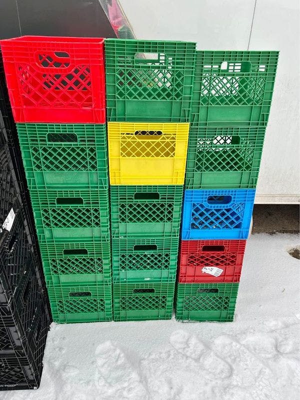 12”x12” Plastic Crates - Fargo ND 58103