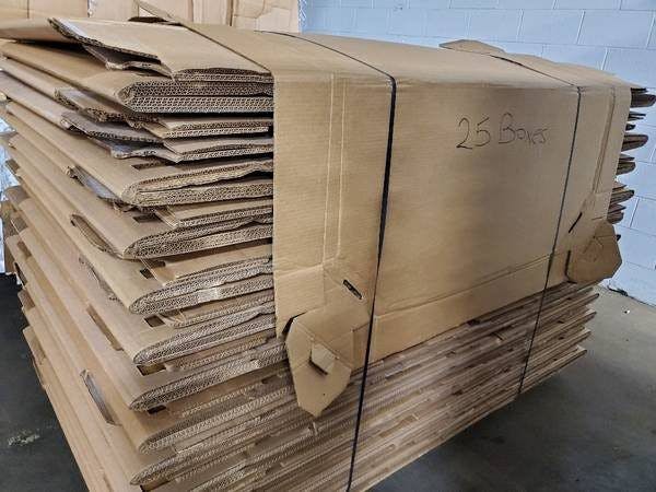 Pallet of 47 x 44  x 46 Used Bulk Boxes