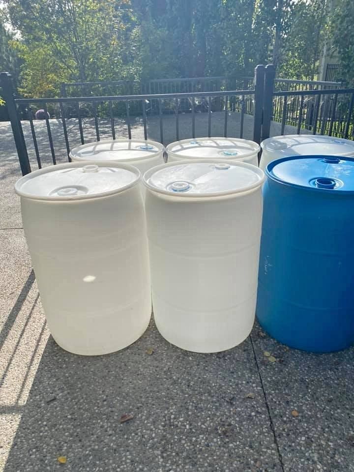 55 Gallon Rain Water Plastic Drums - Baltimore MD 21212