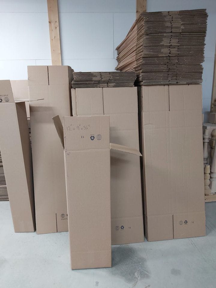 12x9x36 Used Shipping Boxes - Santa Fe NM 87507
