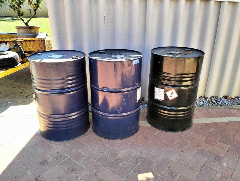 55 Gallon Used Metal Drums - Nashua NH 03060