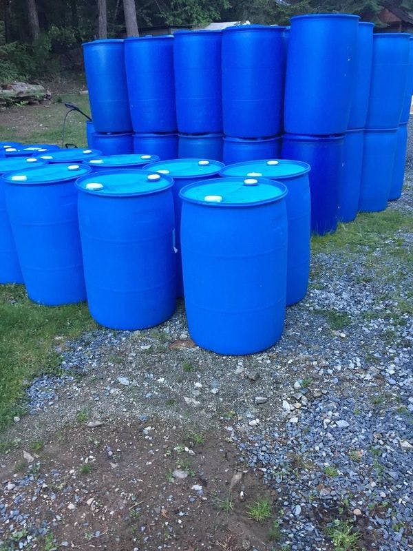 New 55 Gallon Plastic Drums - Tacoma WA 98404