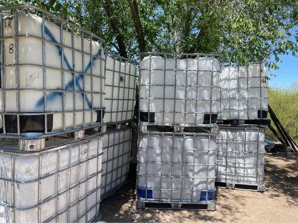 Bulk Amount of Un-Rinsed Mixed Condition IBC Tanks -  IN 46112