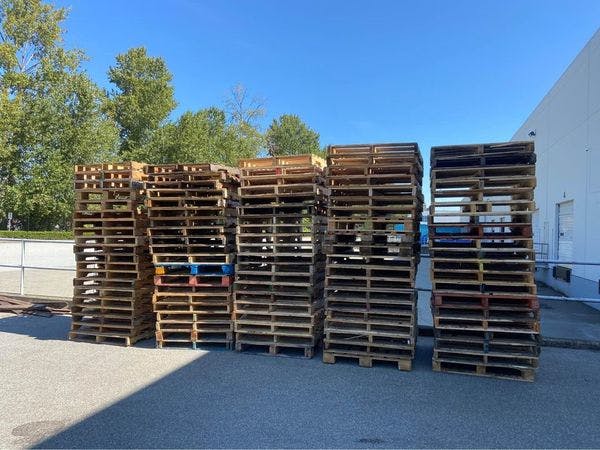 1000 x 1200 Used Stringer Euro Pallets for Sale in Butte MT 59701