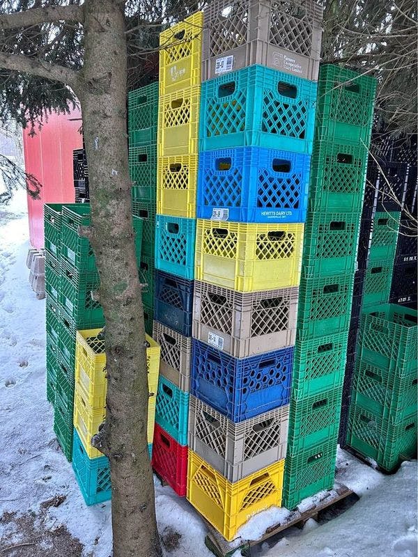 12”x12” Plastic Crates - Grand Forks ND 58203