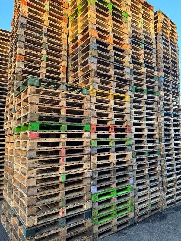 48 x 40 Used 4-Way CBA Block Pallets - Radcliff KY 40065