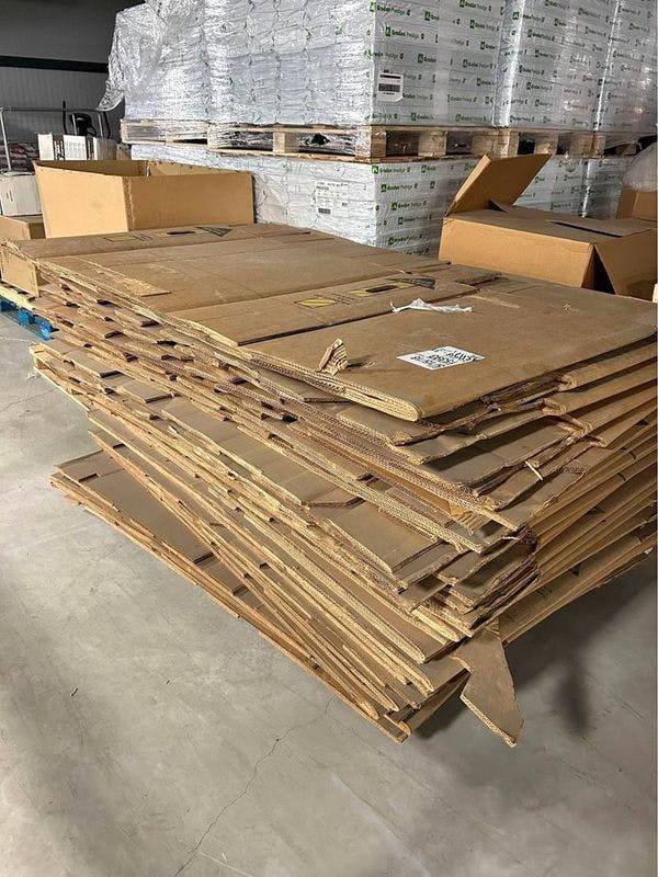 4 Wall 36 x 36 x 36 Used Bulk Bins - Corona CA 92882