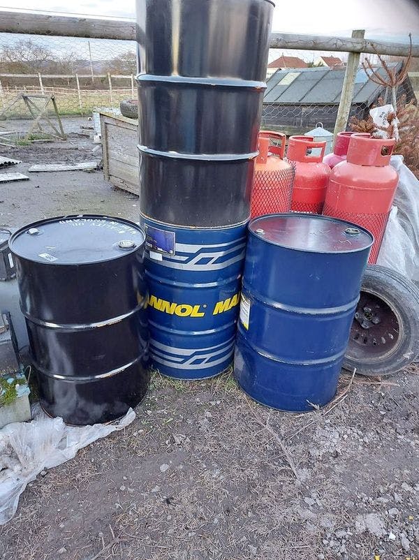 Used 55 Gallon Metal Drums - Conyers GA 30012