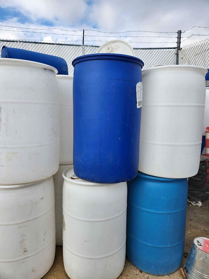 50 Gallon Plastic Drums - Fairbanks AK 99709