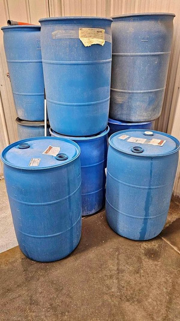 Used 55 Gallon Plastic Drums - Manchester NH 03102