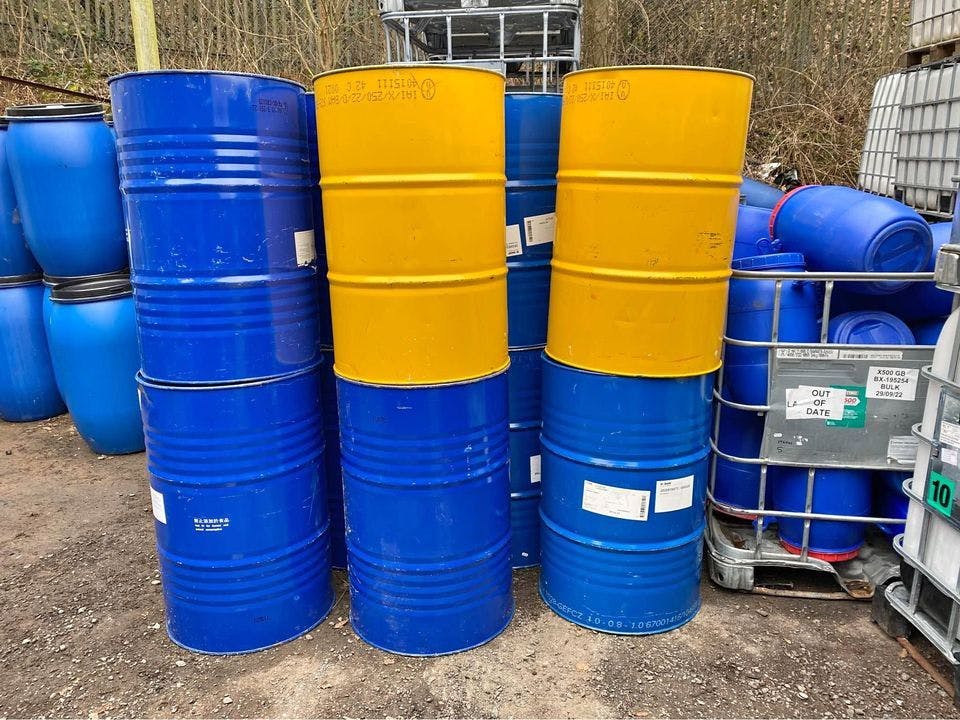 55 Gallon Used Steel Drums - Coppell TX 75019
