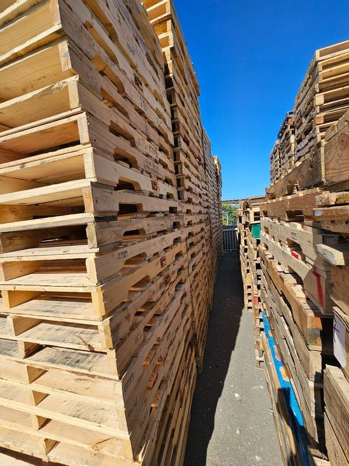 Stack of Grade A Pallets 