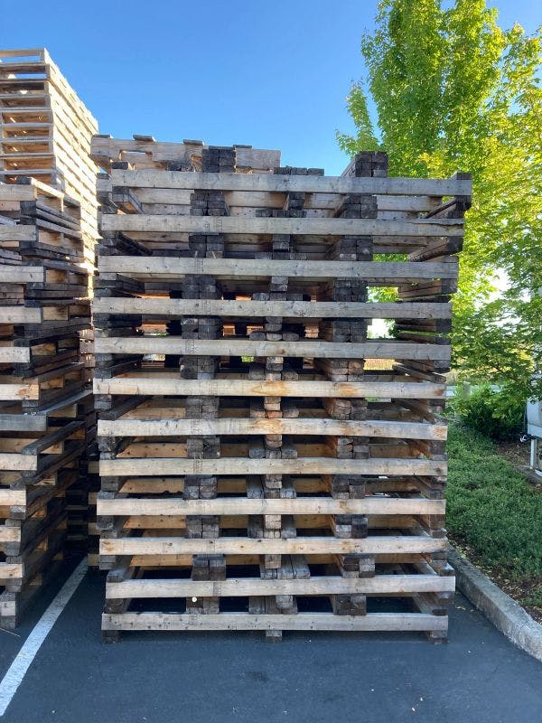 Used 76" x 36 Large Heavy Duty Custom Pallets -  Holland MI 49424